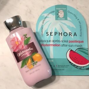 New Watermelon lotion and mask set!